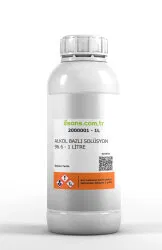 Alkol Bazlı Solusyon 96.6 Etil Alkol (Etanol) 1 LİTRE
