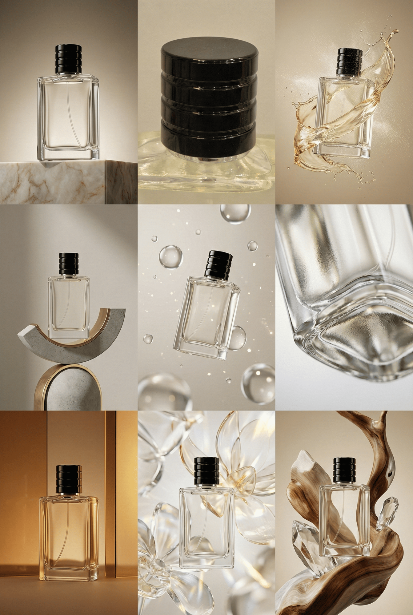 AVORY 85ml Parfüm Şişesi Takımı - Şelale (1)