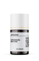 CRIMINAL WATER 30 GRAM