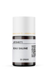 EAU SALINE 30 GRAM