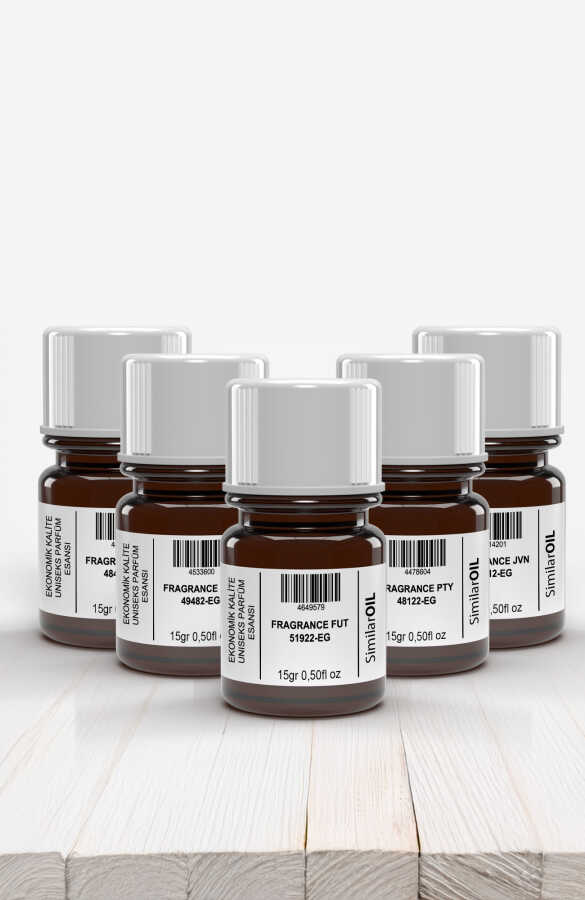 Ekonomik Kalite Uniseks Parfüm Esansı Deneme Seti - 5x15gr - 