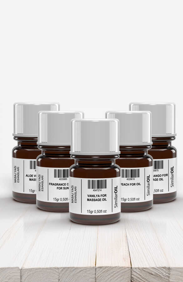 Masaj Yağı Esansı Deneme Seti - 5x15gr - 