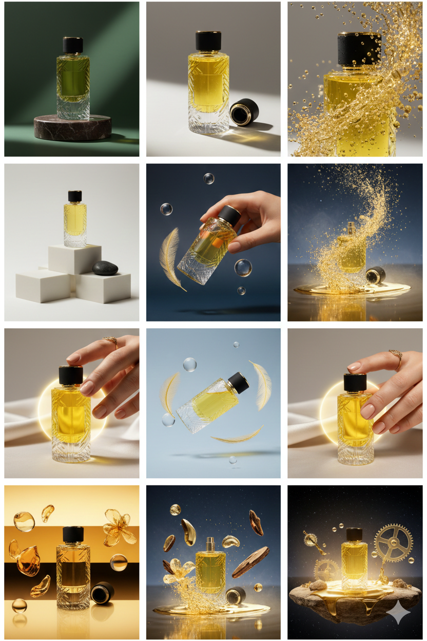 MORI 100ml Parfüm Şişesi Takımı - Şelale (1)