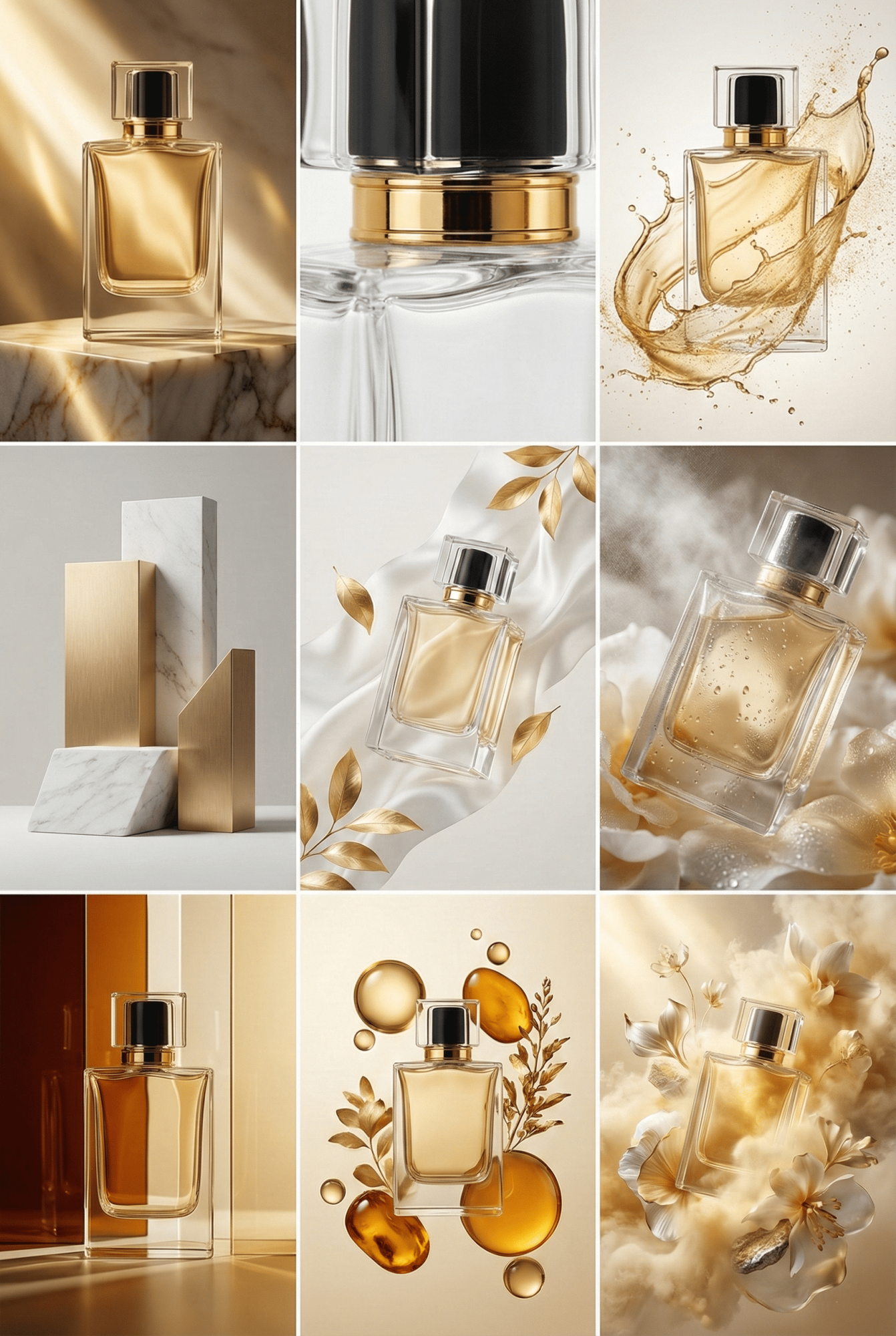 Square 2 50ml Parfüm Şişesi Takımı - Şelale (1)