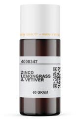 ZINCO LEMONGRASS & VETIVER 60 GRAM